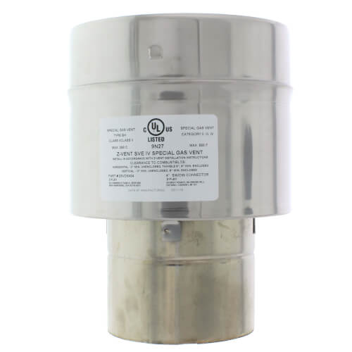 2SVDSA04 - Z-FLEX 2SVDSA04 - 4 Z-Vent Single Wall to Double Wall Adapter