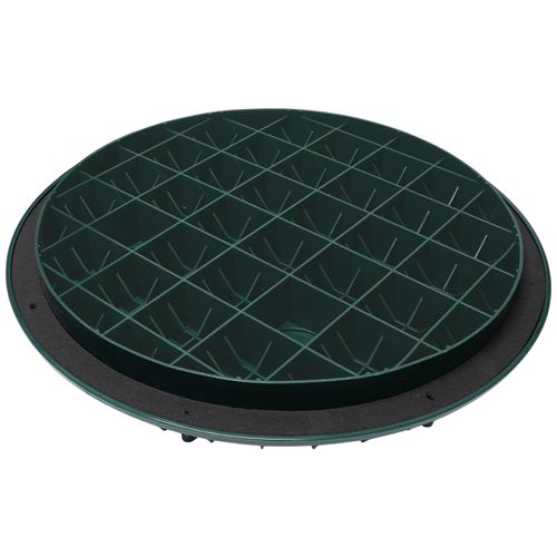 Polylok 3007-HDC Heavy Duty Septic Cover – Fits 18" Plastic Corrugated/Ribbed Pipe