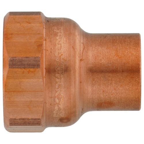 50-Pack 1/2" C X 1/2" Female NPT Threaded Copper Adapters – Plumbing Fittings