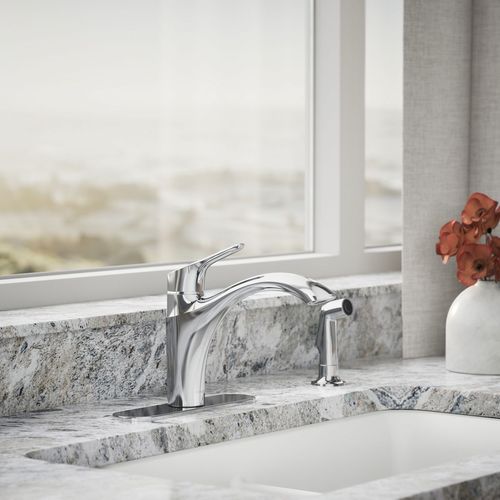 K-30471-CP - Kohler K-30471-CP - Rival 1-Handle Swing Spout
