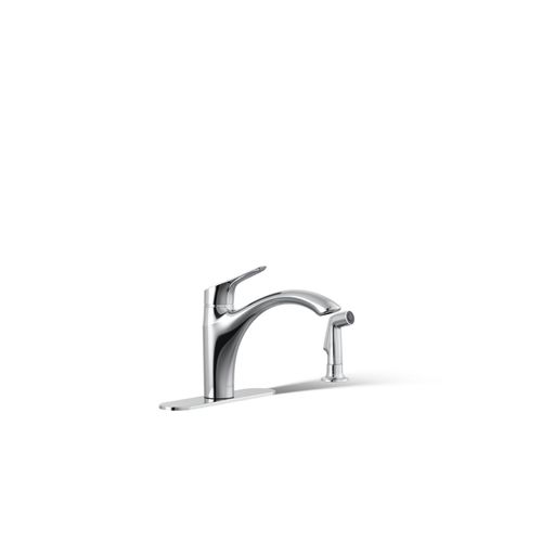 K-30471-CP - Kohler K-30471-CP - Rival 1-Handle Swing Spout