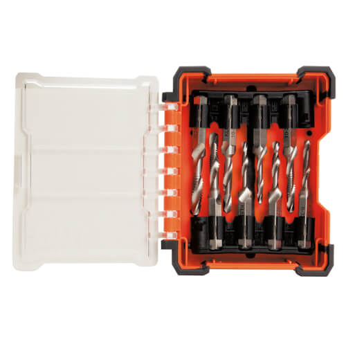 32217 - Klein Tools 32217 - 8 Piece Drill Tap Tool Kit