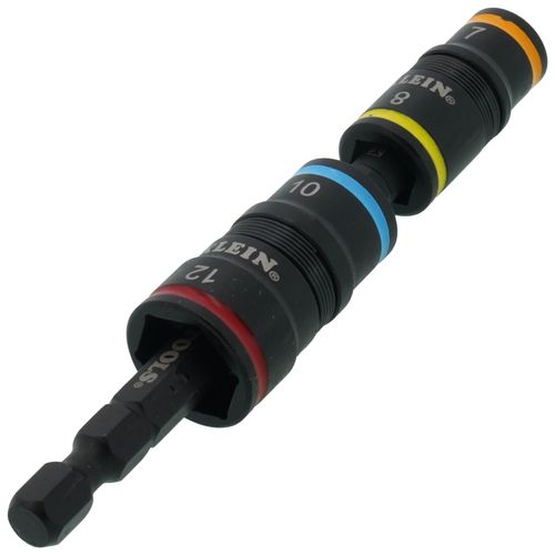 32932M - Klein Tools 32932M - 4-in-1 Impact Rated Flip Socket Set