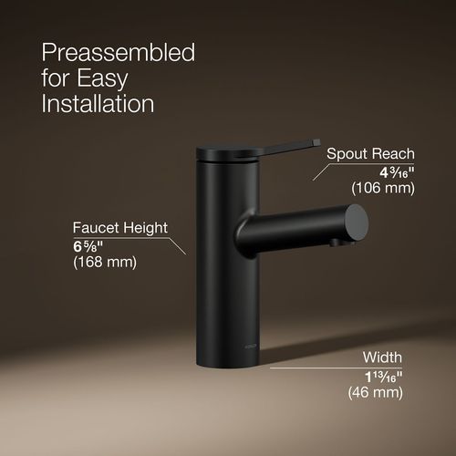 K-35048-4-BL - Kohler K-35048-4-BL - Elate Single Handle Bathroom