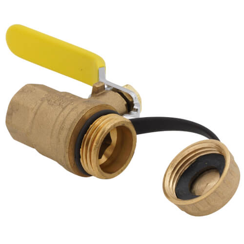 Webstone H-40312W Valvola A Sfera Forgiata 1/2 FIP X 3/4 Tubo - Nuova