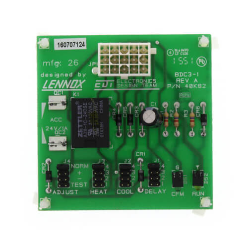 40K82 - Lennox 40K82 - Control Board BDC3-1, 40K82