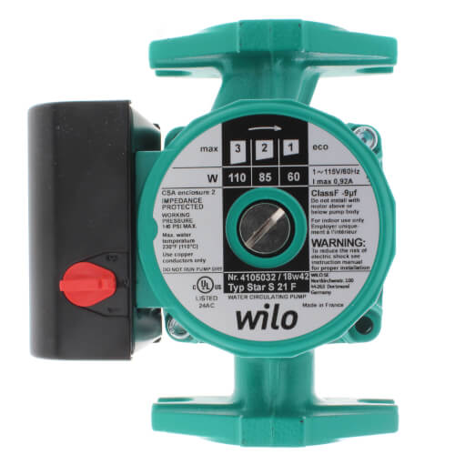 4105032 - Wilo 4105032 - Star S 21 F, 3-Speed Cast Iron Star