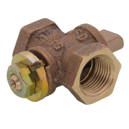 Vanne à Bouchon Bronze 1" NPT A.Y. McDonald - Pour Gaz Uniquement - Neuf (stock Excédentaire)