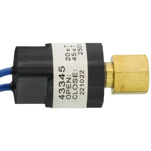 43345 - MARS 43345 - SPST Normally Open, Fixed Setting Pressure