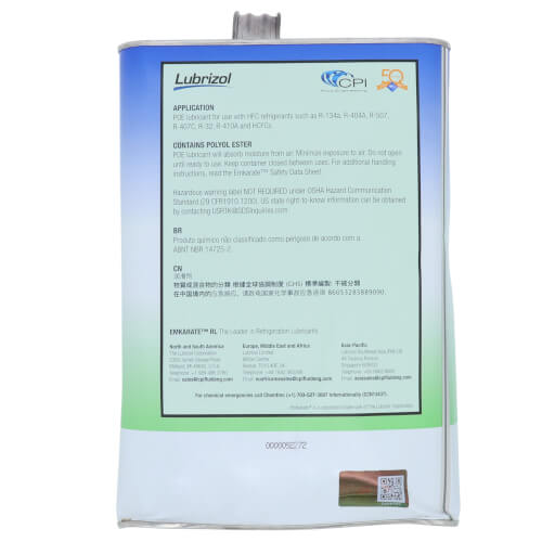 475393 - Parker Hannifin 475393 - LE32H1 EMKARATE RL Polyol Ester