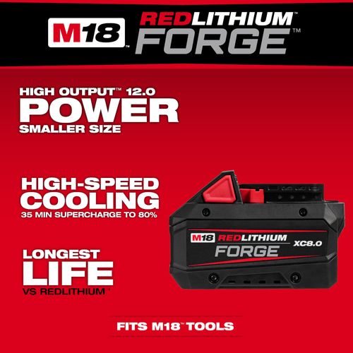 48-11-1881 - Milwaukee 48-11-1881 - M18 REDLITHIUM FORGE XC8.0