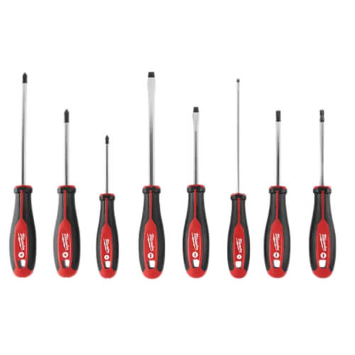 48-22-2708 - Milwaukee 48-22-2708 - 8pc Screwdriver Kit w/ ECX