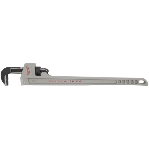Milwaukee 48-22-7214 14-Inch Aluminum Pipe Wrench – Overbite Jaw, Dual Coil Springs, Ergonomic Handle