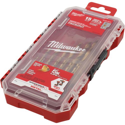 48-89-4670 - Milwaukee 48-89-4670 - 15 Piece Shockwave Impact Duty