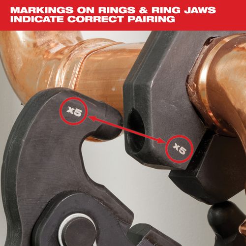 49-16-2659X5 - Milwaukee 49-16-2659X5 - X5 Ring Jaw For M18 FORCE