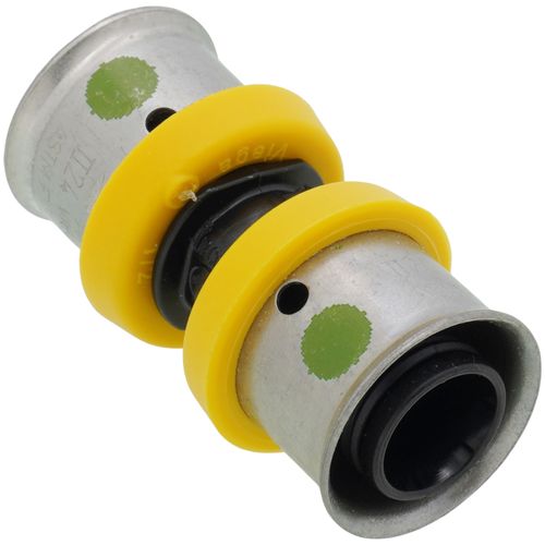 Adattatore Viega 3/4" Pressa PEX X 1/2" FNPT Con Manicotto &ndash; Per Irrigazione Antincendio