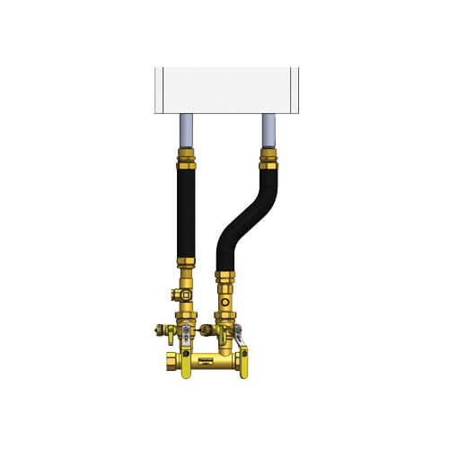 4FK5-RE - Webstone 4FK5-RE - 1-1/4 IPS Complete Near Boiler Manifold u0026  Piping Kit for Rinnai E Series Combi Boilers