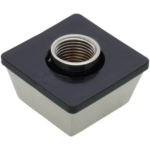 Delta Faucet 50570-SS Wall Elbow, Square Shape, Stainless Steel (1.06" X 2.13" X 1.06") - View #12