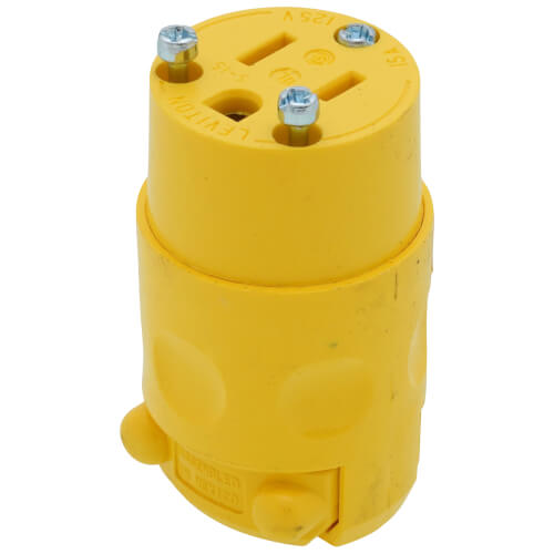 515CV - Leviton 515CV - Residential Grade Straight-Blade Connector