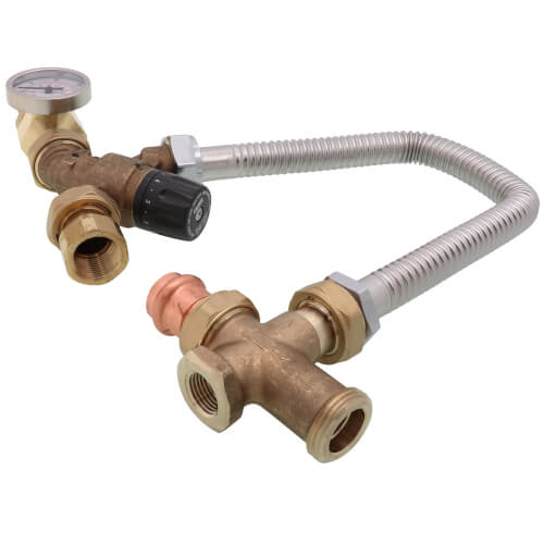 Mélangeur De Réservoir Caleffi 520519AX - 3/4 SWT, Avec Jauge, En Laiton, Neuf