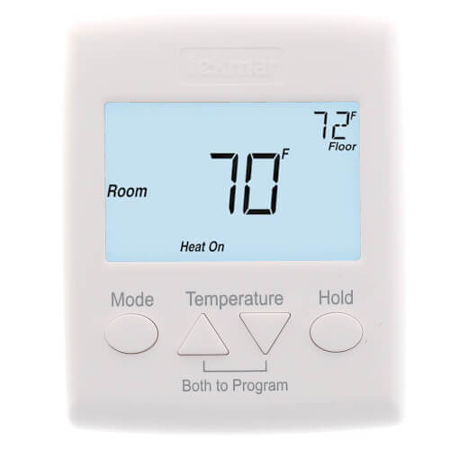 521 - Tekmar 521 - Two Stage Heat / Heat - Cool Programmable Thermostat  (Includes 079 Sensor)