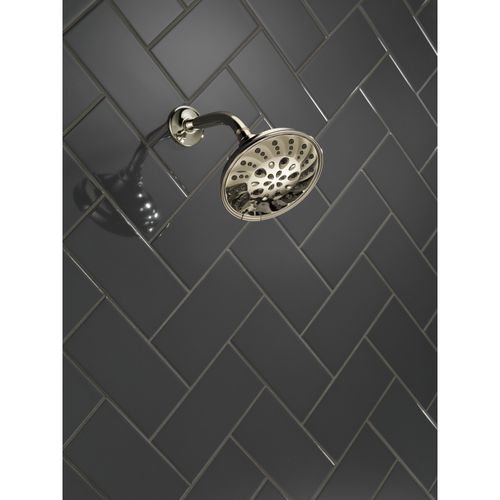 Pacific Plumbing Supply Company | Delta Universal Showering Components: Adjustable Slide Bar / Grab Bar Assembly with Elbow in Stainless