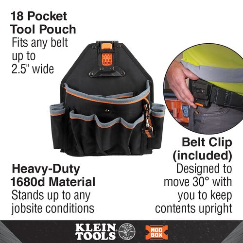 55834MB - Klein Tools 55834MB - MODbox 18 Pocket Tool Pouch