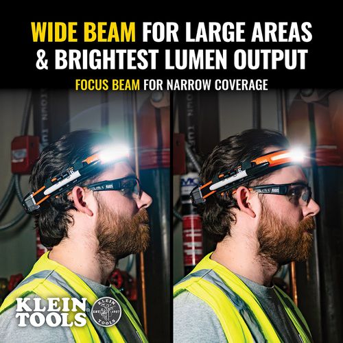 56308 - Klein Tools 56308 - Wide-Beam Headlamp with Strap