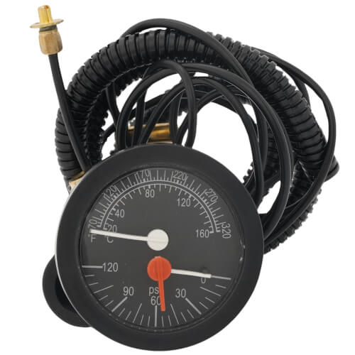 570-218-054 - Weil-McLain 570-218-054 - Pressure/Temperature Gauge