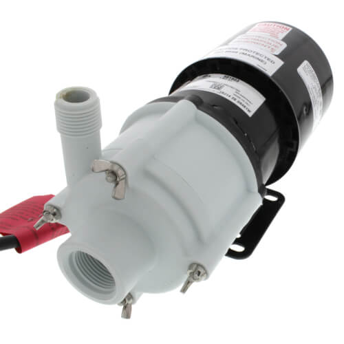 Little Giant 581614 TE-3-MD-HC Chemical Pump – 1/20 HP, 230V, 585 GPH – For Corrosive Liquids, TEFC Motor, 1/2" NPT Ports