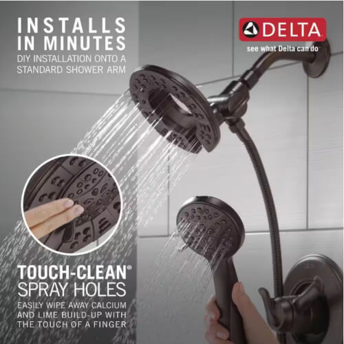 58499-RB - Delta 58499-RB - In2ition HSSH 2-in-1 Shower Head 1.75