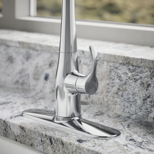 K-596-CP - Kohler K-596-CP - Simplice 1-Handle Pull Down Swing