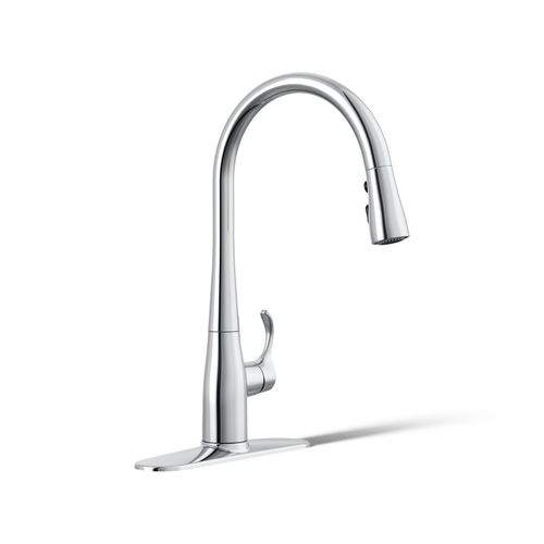 K　 K-596-CP - Kohler K-596-CP - Simplice 1-Handle Pull Down Swing