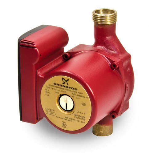 59896238 - Grundfos 59896238 - 1/2 Sweat UP 15-10BUC5/TLC 1-Speed Bronze Circulator  Pump, 115V, 1/25 HP