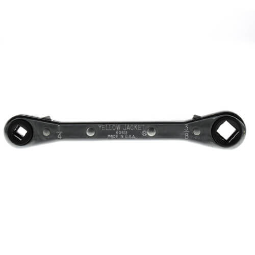 Pack of 2 Yellow Jacket 60610 Ratchet Wrench With Adapter Pack of 2 Yellow Jacket 60610 Ratchet Wrench With Adapter