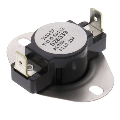 NNNNN 626339R - Nordyne 626339R - Fan Control Limit Switch F110-25F, 626339R