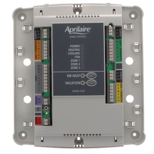 6303 - Aprilaire 6303 - Single-Stage 2 or 3-Zone Heat Pump Control Panel  with Auxiliary Heat