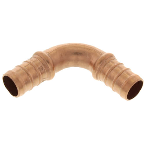 thumbnail image 2 of SPS Lead-Free Brass PEX Elbow 1/2" Clamp Fittings - Pack Of 100 (123-02) 2 of 5