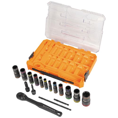 ICART Gel 2個セット 65626 - Klein Tools 65626 - KNECT Flip-24 Deep-Well, Heavy Duty