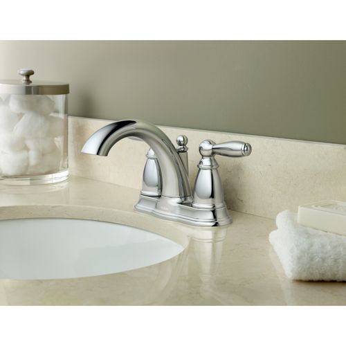 6610 - Moen 6610 - Brantford 2 Handle Bathroom Faucet, 1.2 GPM