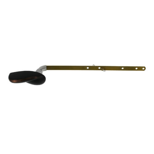 Fluidmaster 687 Toilet Tank Lever - Oil Rubbed Bronze Finish For Easy Flushing
