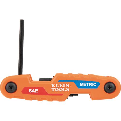 70543 - Klein Tools 70543 - 3 Piece Compact Folding Hex Key Set