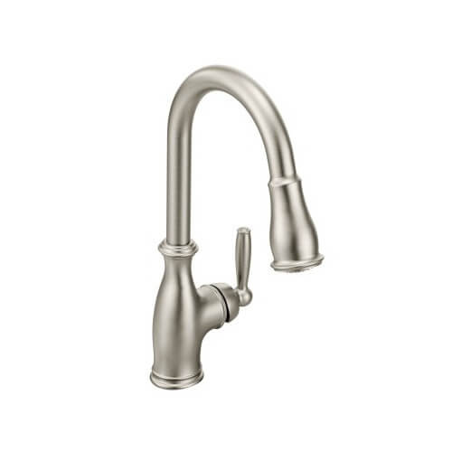 7185SRS - Moen 7185SRS - Brantford 1-Handle High Arc Pull-down