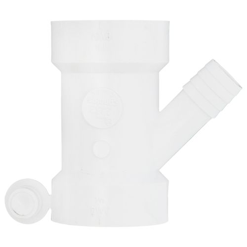 757125 - Canplas 757125 - White PVC Appliance Wye, 1-1/2