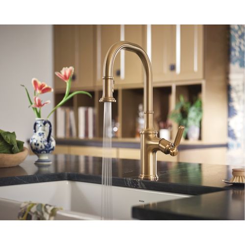 7770BZG - Moen 7770BZG - Smyth One-handle High Arc Pulldown