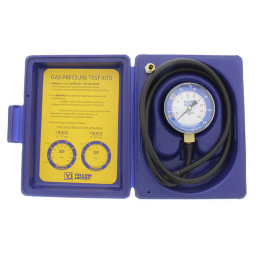 78060 - Yellow Jacket 78060 - Gas Pressure Test Kit (0 - 35