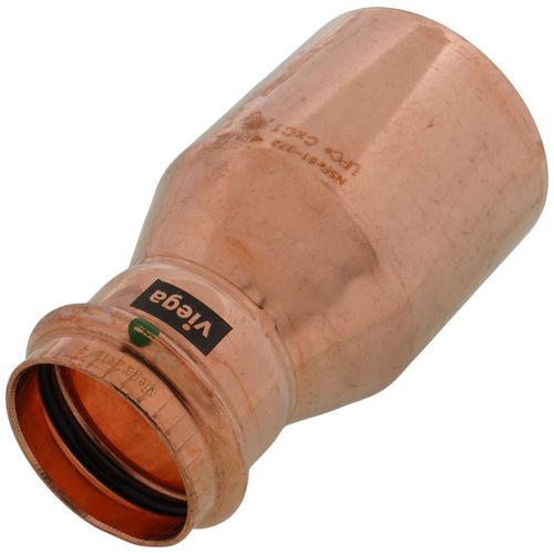Viega 20718 ProPress 4 In. X 4 In. X 2-1/2 In. Press Copper Reducing Tee