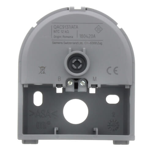 Siemens / Rinnai Boiler Outdoor Reset Sensor – 805000047, 12kOhm – Fits E-Series & Q-Series Models