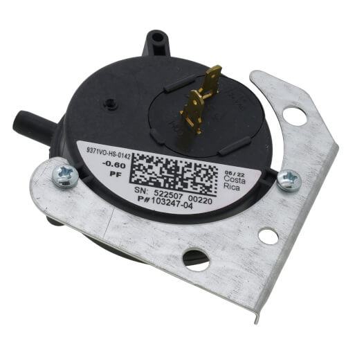 80W52 - Lennox 80W52 - SPST Pressure Switch, -.60