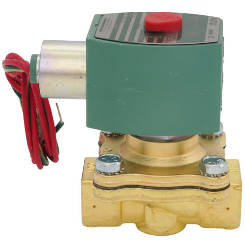 Électrovanne ASCO Red Hat 8210G094V - Laiton - 120V AC - 1/2" - 150 PSI - NEUVE